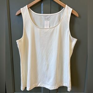 Charter Club Ivory Layering Tank